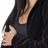 Giacca Donna Everlast Sportswear Velluto Nero | NonSoloSport