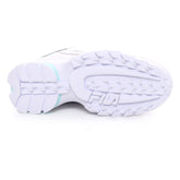 Donna Fila Disruptor Low Animal White Blue Tint Lime | NonSoloSport