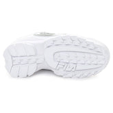 Fila Disruptor Kids Ps Bianco Argento | NonSoloSport