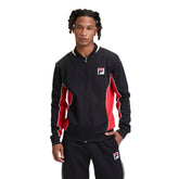 Felpa Uomo Fila Settanta Nero Rosso | NonSoloSport