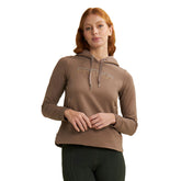 Felpa Donna Freddy Velluto Marrone | NonSoloSport