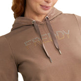 Felpa Donna Freddy Velluto Marrone | NonSoloSport