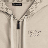Felpa Donna Freddy Fantasia Beige | NonSoloSport