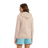Felpa Donna Freddy Tessuto Fiammato Beige | NonSoloSport