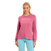 Felpa Donna Freddy Fronte Incrocio Rosa | NonSoloSport