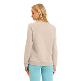 Felpa Donna Freddy Fronte Incrocio Beige | NonSoloSport