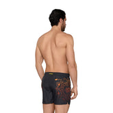 Fuck Costume Boxer Aop Quadretto Gotic Cordoncino Uomo Nero | NonSoloSport