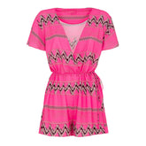 Vestito Donna F**k Corta Etnico Rosa | NonSoloSport