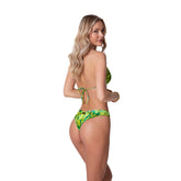 Bikini Donna F**k Triangolo Palma Verde | NonSoloSport