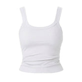 Canotta Donna F**K Costine Bianco | NonSoloSport