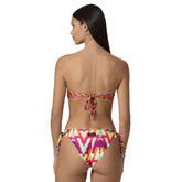 Costume Bikini Donna F**K Fascia Bandeira Multicolor | NonSoloSport