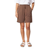 Shorts Donna Gfc Gallery Fluido Light Caffè | NonSoloSport