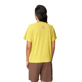 T-Shirt Donna Gfc Gallery Graficata Lime Rosa | NonSoloSport