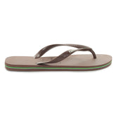 Ciabatta Uomo Havaianas Brasil Logo Marrone | NonSoloSport