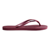 Ciabatta Donna Havaianas Slim Logo Metallic Bordeaux | NonSoloSport