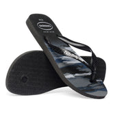 Ciabatta Infradito Uomo Havaianas Top Camu Nero Bianco | NonSoloSport