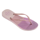 Havaianas Ciabatta Slim Palette Glow Donna Grigio Rosa | NonSoloSport