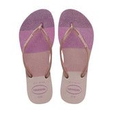 Havaianas Ciabatta Slim Palette Glow Donna Grigio Rosa | NonSoloSport