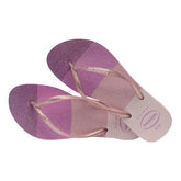 Havaianas Ciabatta Slim Palette Glow Donna Grigio Rosa | NonSoloSport
