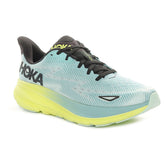 Scarpa da Running Uomo Hoka Clifton 9 Azzurro Giallo | NonSoloSport