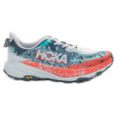 Scarpa da Trail Running Donna Hoka Speedgoat 6 Grigio Rosso | NonSoloSport