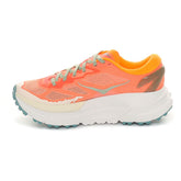 Scarpa da Trail Running Donna Hoka Mafate X Rosso Arancione Azzurro | NonSoloSport