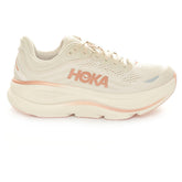 Scarpa da Running Donna Hoka Bondi 9 Beige Rosa | NonSoloSport