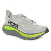 Scarpa da Running Uomo Hoka Clifton 10 Grigio Lime | NonSoloSport
