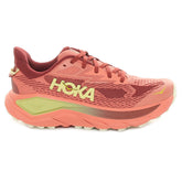 Scarpa da Trail Running Donna Hoka Challenger 8 Rosso Verde | NonSoloSport