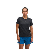 T-Shirt Donna Hoka EveryRun Nero | NonSoloSport