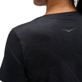 T-Shirt Donna Hoka EveryRun Nero | NonSoloSport