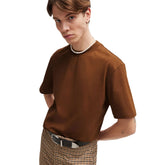 T-Shirt Uomo Hugo Dapolino Marrone | NonSoloSport