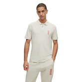 Hugo Polo Piquet Logo Vertical Linear Uomo Calce | NonSoloSport