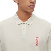 Hugo Polo Piquet Logo Vertical Linear Uomo Calce | NonSoloSport