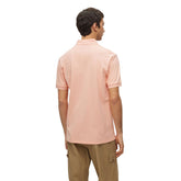 Hugo Polo Piquet Logo Embro Uomo Rosa | NonSoloSport