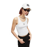Canotta Donna Hugo Datamia Bianco | NonSoloSport