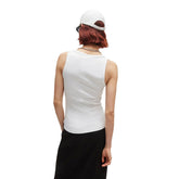 Canotta Donna Hugo Datamia Bianco | NonSoloSport