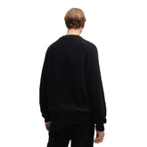 Maglione Uomo Hugo Logo Nero | NonSoloSport