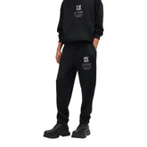 Pantaloni Tuta Uomo Hugo Slogan Nero | NonSoloSport