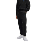 Pantaloni Uomo Hugo Happy Logo Nero | NonSoloSport
