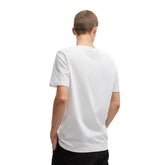 T-Shirt Uomo Hugo Logo Scomposto Bianco | NonSoloSport