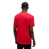 T-Shirt Uomo Hugo Logo Scomposto Rosso | NonSoloSport