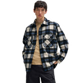 Camicia Uomo Hugo Quadri Bianco Blu | NonSoloSport