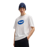 T-Shirt Uomo Hugo Logo Stagione Bianco | NonSoloSport