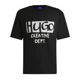 T-Shirt Uomo Hugo Nugocrea Nero | NonSoloSport