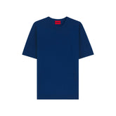 T-Shirt Uomo Hugo San Carl Blu | NonSoloSport