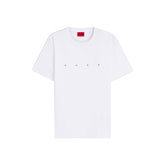 T-Shirt Uomo Hugo Logo Bianco | NonSoloSport