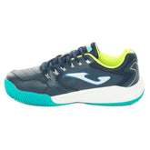 Scarpa da Tennis Ragazzo Joma Master 1000 Blu Giallo | NonSoloSport