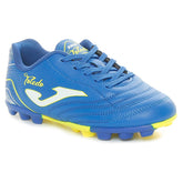 Scarpa da Calcio Bambino Joma Toledo Jr Terreno Duro Blu Lime | NonSoloSport