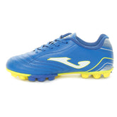 Scarpa da Calcio Bambino Joma Toledo Jr Terreno Duro Blu Lime | NonSoloSport